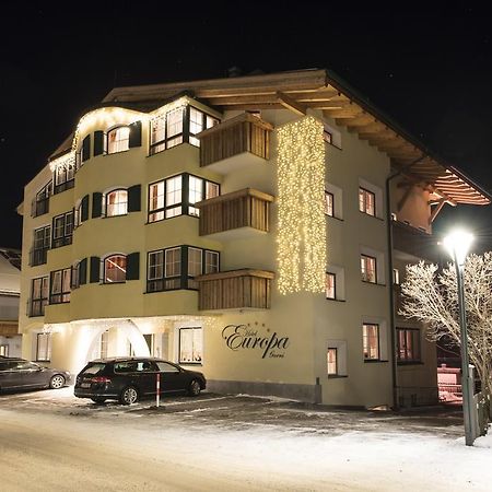 Hotel Garni Europa ซังคท์อันทอนอัมอาร์ลแบร์ก ภายนอก รูปภาพ