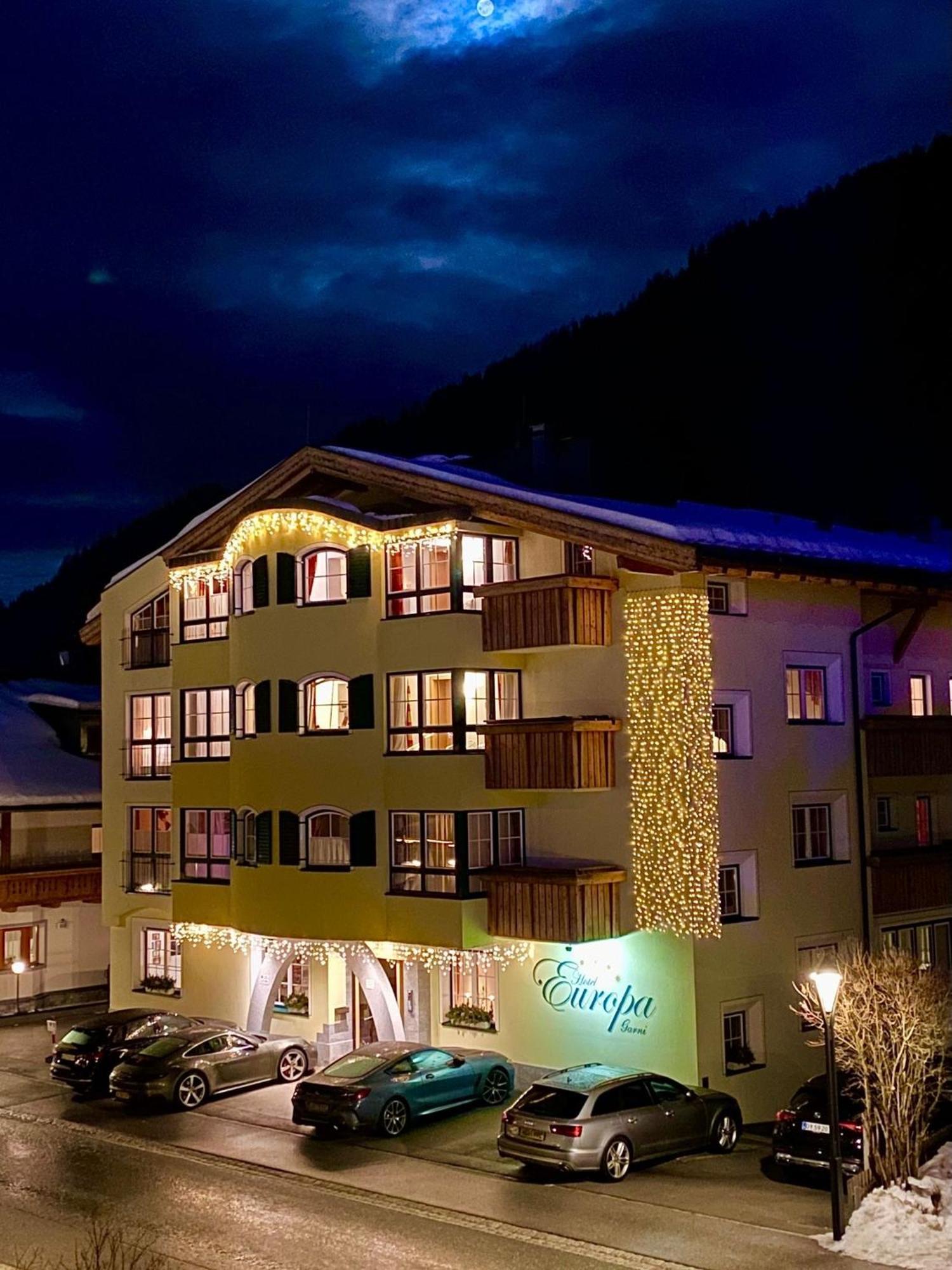 Hotel Garni Europa ซังคท์อันทอนอัมอาร์ลแบร์ก ภายนอก รูปภาพ